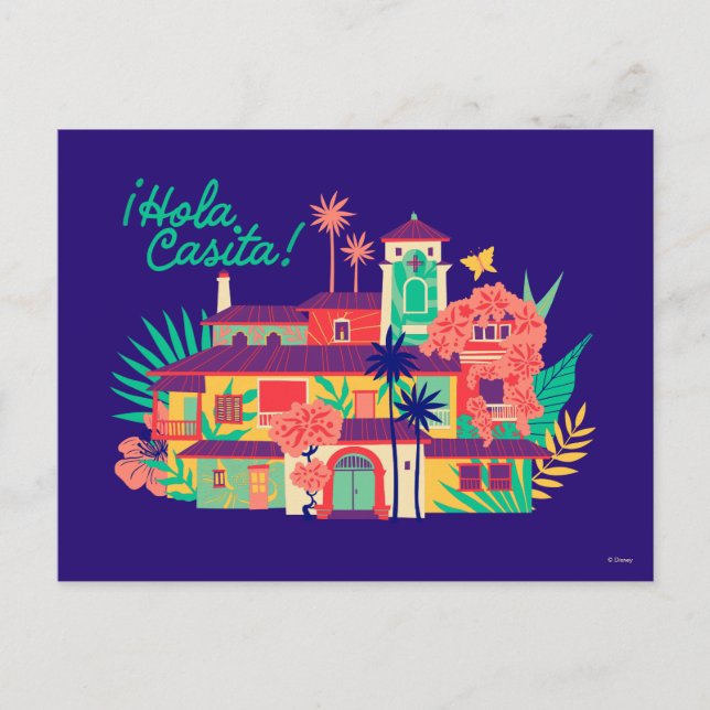 Carte Postale Encanto | Maison de Los Madrigal - Bonjour Casita (Devant)