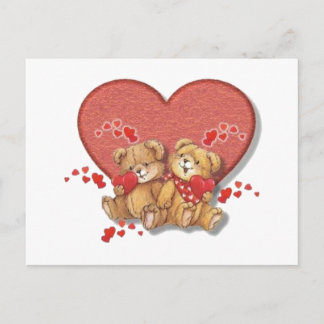 Carte Postale Enceintes et baisers