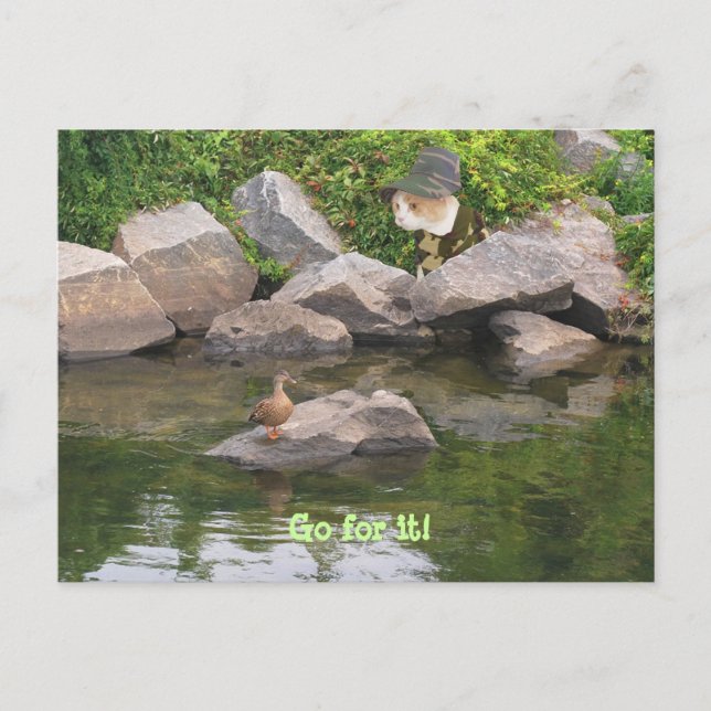 Carte Postale Encouragement (Devant)