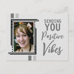 Carte Postale Encouragement de vibrations positives ajouter une 
