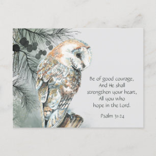 Carte Postale Encourager Les Écritures Bibliques Inspirantes Cho