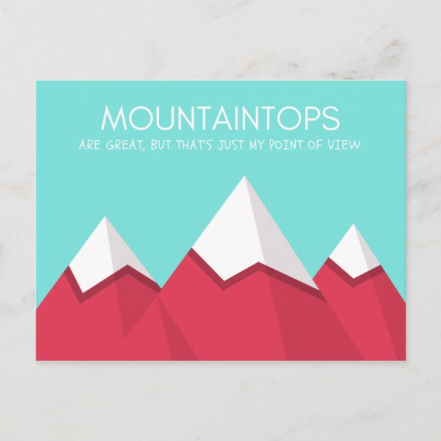 Carte Postale Encre drôle et Aqua (Devant)