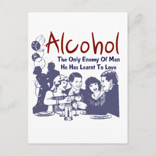 Carte Postale Enemy Alkohol