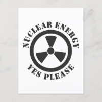 Énergie nucléaire, oui, s'il vous plaît, énergie n