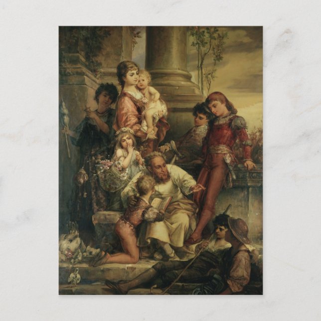Carte Postale Enfance (Devant)