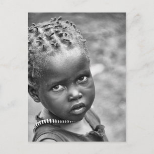 Carte Postale Enfant anuak en Éthiopie