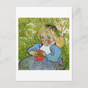 Carte Postale Enfant avec Orange, Vincent van Gogh