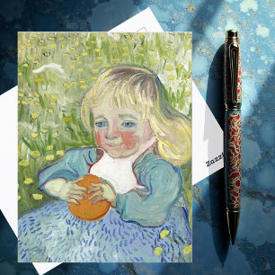Carte Postale Enfant avec orange, Vincent Van Gogh