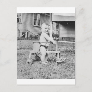 Carte Postale Enfant des années 1950 à Walker