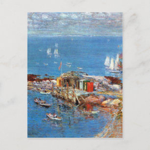 Carte Postale Enfant Hassam - Après-midi en août Appledore