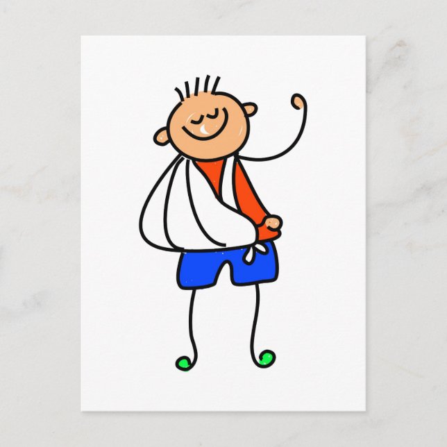 Carte Postale Enfant victime (Devant)