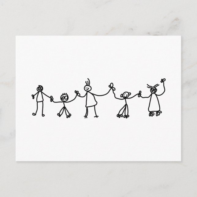 Carte Postale Enfants (Devant)