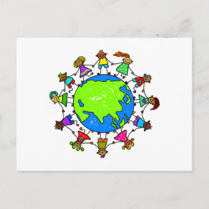 Carte Postale Enfants asiatiques