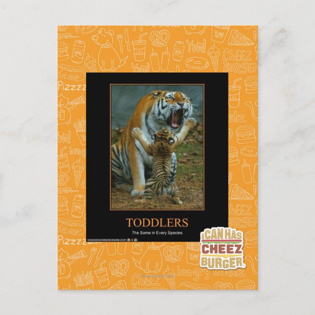 Carte Postale Enfants en bas âge (Devant)