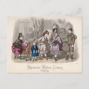 Carte Postale Enfants en jeu