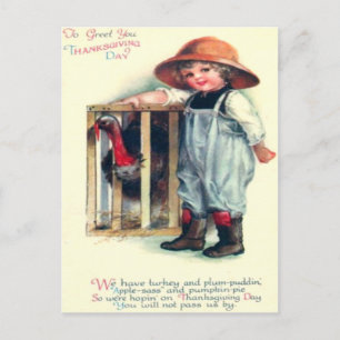 Carte Postale Enfants et Turquie