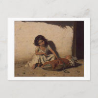 Carte postale Enfants tziganes