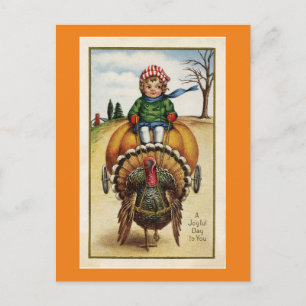 Carte Postale Enfants Vintages Et Turquie
