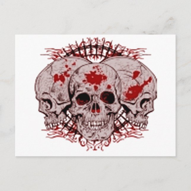 Carte Postale Enfer sanglant (Devant)