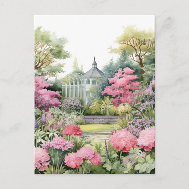 Carte Postale English Garden Landscape (Devant)