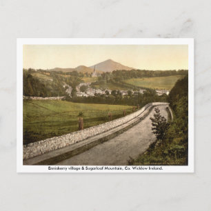 Carte Postale Enniskerry Village, Pain de sucre Montagne Wicklow