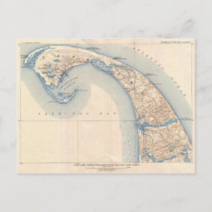Carte Postale Enquête sur le Massachusetts du cap Cod de Provinc