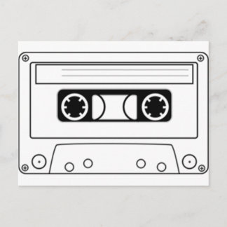 Carte Postale Enregistreur à cassettes