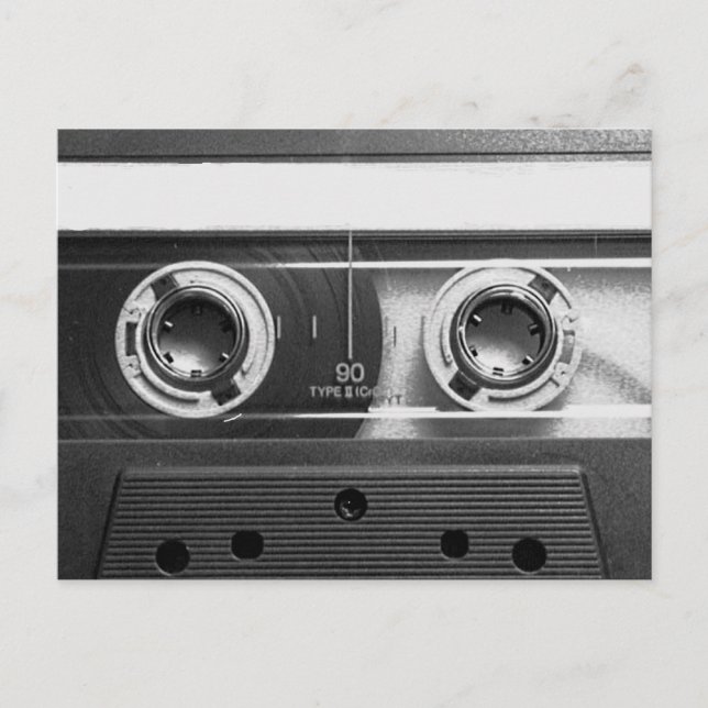 Carte Postale Enregistreur à cassettes compact (Devant)