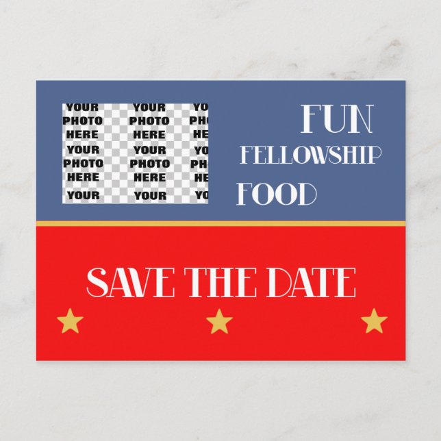 Carte postale Enregistrez la date 811 (Devant)