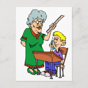 Carte Postale Enseignant moyen
