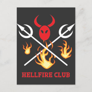 Carte postale enseigne du club de tir