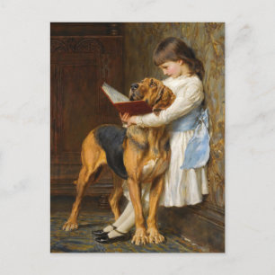 Carte Postale Enseignement obligatoire Briton Riviere