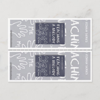 Carte Postale "Enseigner une mélodie" par Ashley Chunell Signets