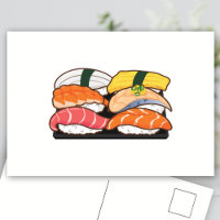 Ensemble de sushis Kawaii - crevettes à l'oeuf de 