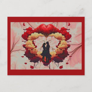 Carte Postale ensemble pour toujours