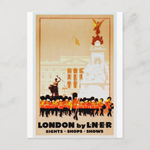 Carte Postale Ensembles stationnaires de Vintage voyage