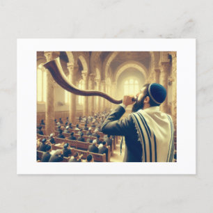 Carte Postale Entendre le Shofar,