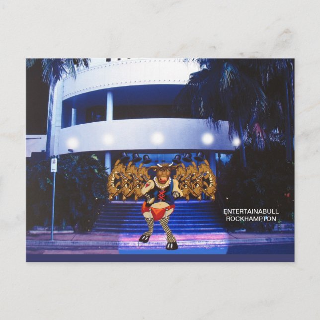 Carte Postale Entertainabull (Devant)