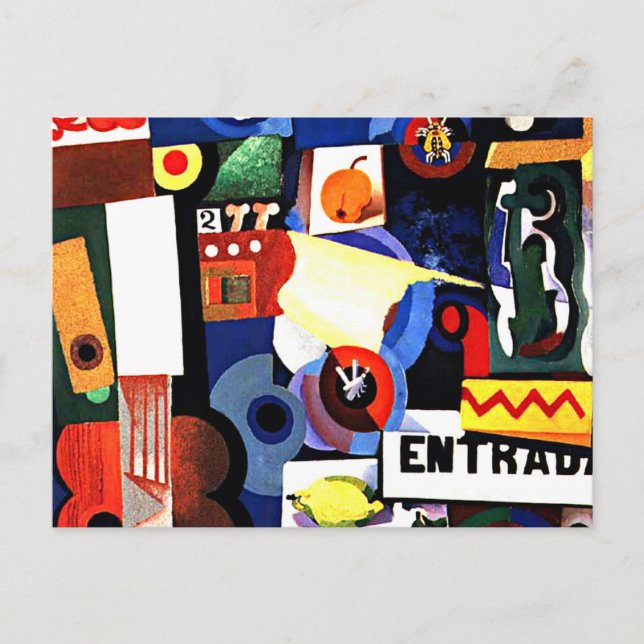 Carte Postale Entrada - Amadeo de Souza-Cardoso (Devant)