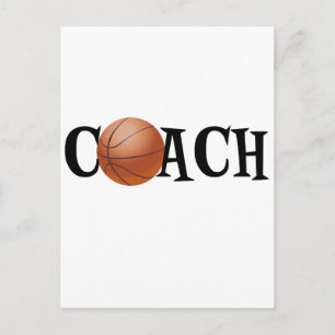 Carte Postale Entraîneur de Basket-ball