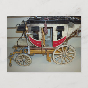 Carte Postale Entraîneur d'étape du modèle