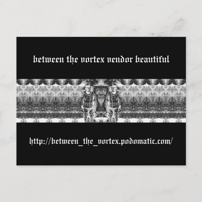 Carte Postale entre le vendeur vortex beau (Devant)