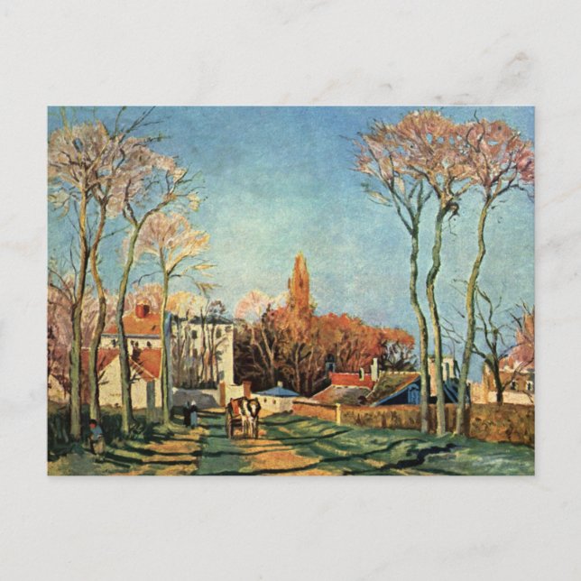 Carte Postale Entrée Camille Pissarro Village des Voisins (Devant)