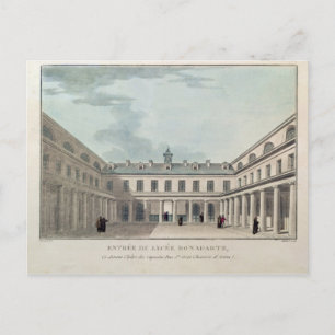 Carte Postale Entrée du Lycée Condorcet