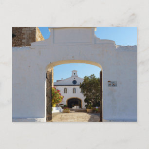 Carte Postale Entrée du monastère de Monte Toro - Menorca, Espag