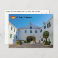 Entrée du monastère Monte Toro - Menorca, Espagne