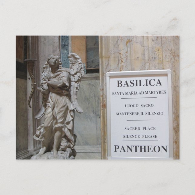Carte Postale Entrée du Panthéon (Devant)