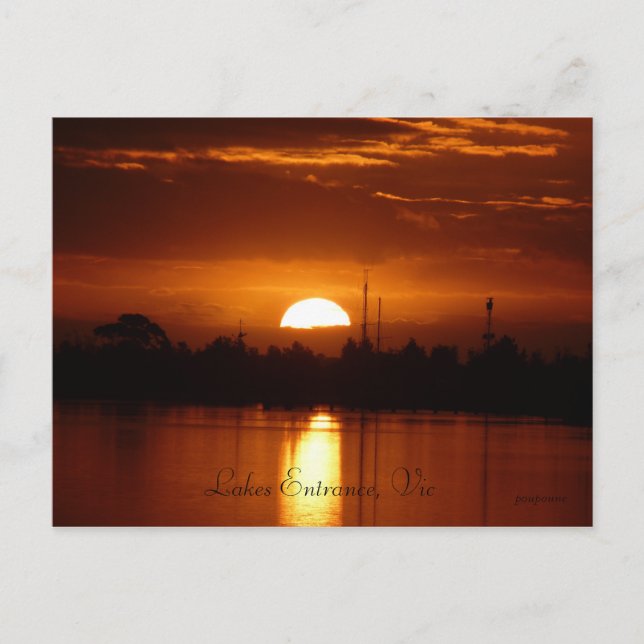 Carte Postale Entrée Lacs, Vic (Devant)