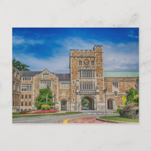 Carte Postale Entrée principale du Vassar College à New York