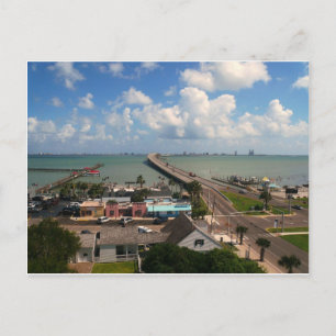 Carte Postale Entrée vers l'île du sud d'aumônier